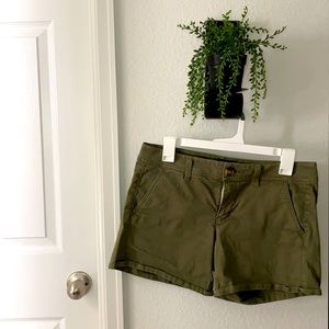 American Eagle Green Shorts